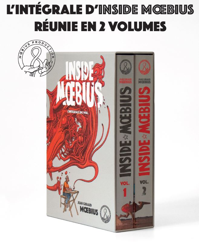 Coffret intégrale Inside Moebius 2 volumes Luxe