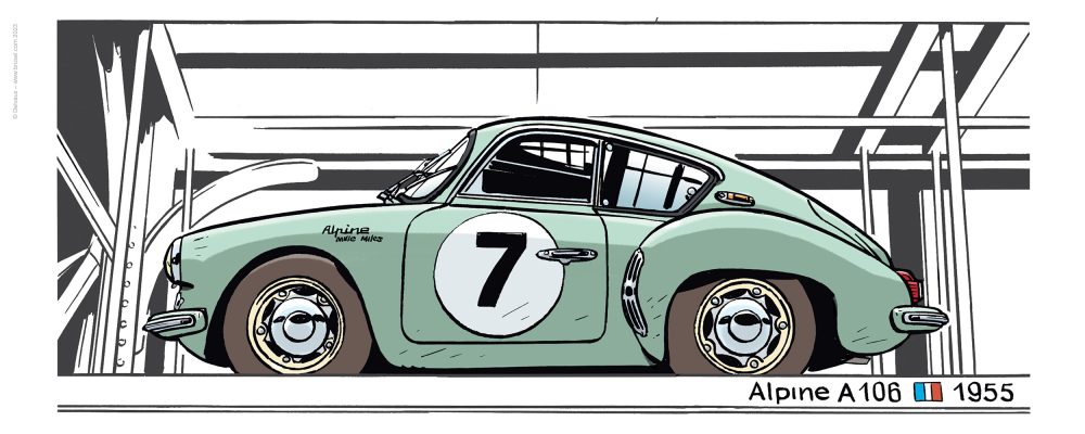 Estampe pigmentaire Alpine par Jean-Luc Delvaux - signée et limitée à 20 exemplaires – Image 4