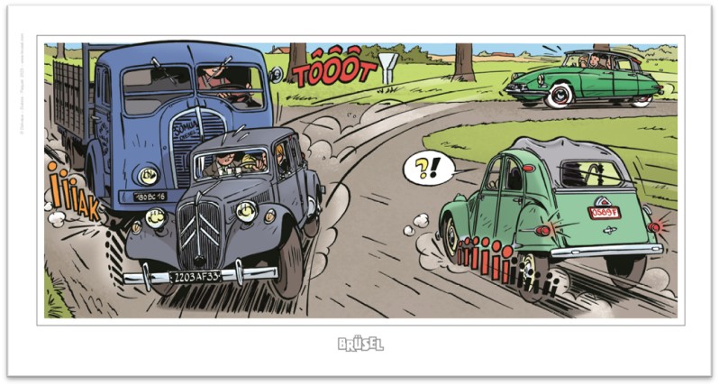 Une aventure de Jacques Gipar - tome 11 noir et blanc "Le grand prix d'Angoulême" + ex-libris signé et limité – Image 2