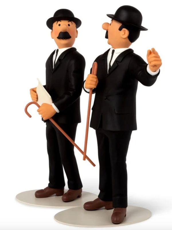 Tintin - Musée imaginaire : Dupont et Dupond