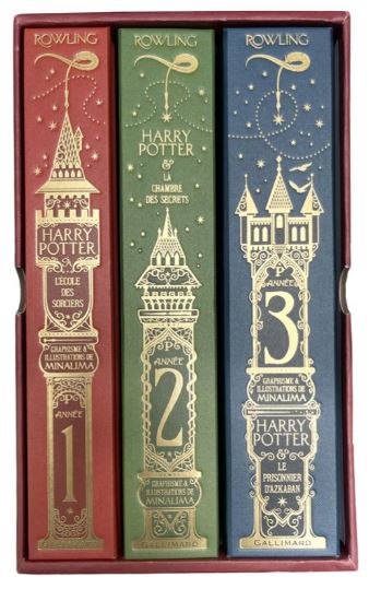Coffret Harry Potter MinaLima 3 volumes (1+2+3) – Image 3