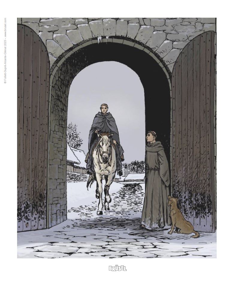 Les piliers de la Terre Tome 1 + ex-libris – Image 2