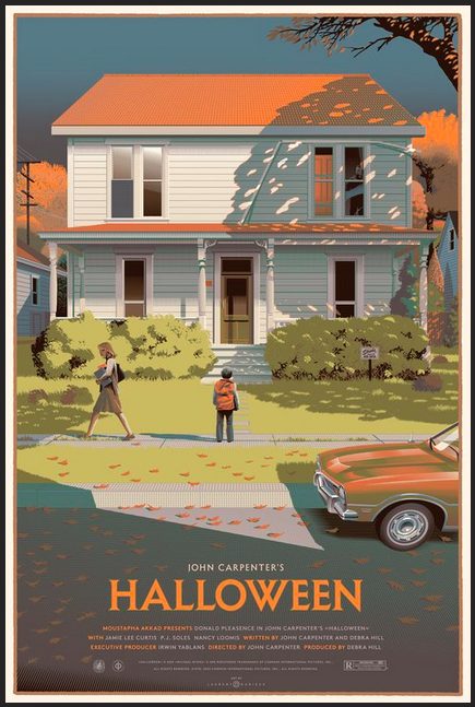 Sérigraphie "Halloween"(regular) de Laurent Durieux