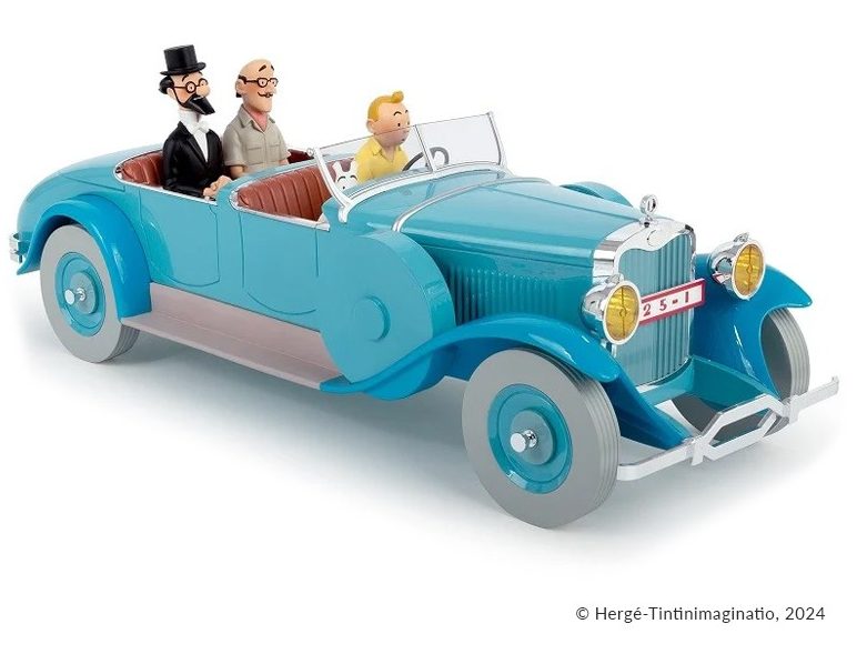 Collection 1/12 voitures Tintin : la Torpedo du Dr Finney