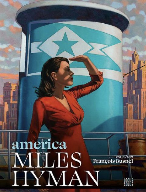 "America" Artbook de Miles Hyman + ex-libris signé