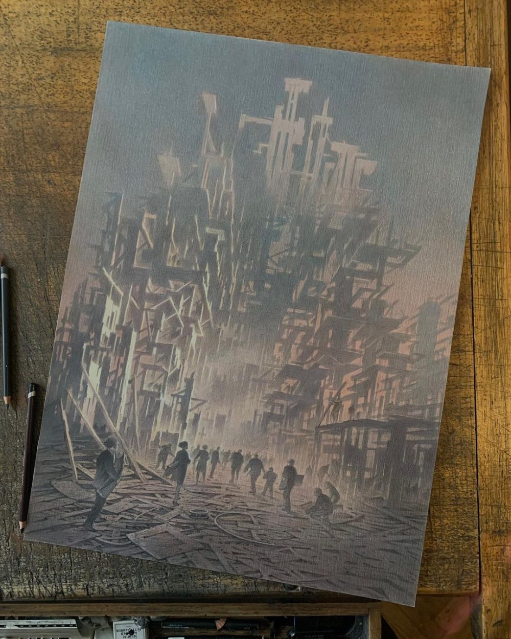 Compulsion + tiré a part INEDIT exclusif limité et signé - Schuiten - Roberts – Image 5