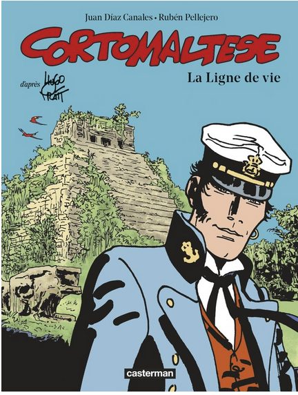 Corto Maltese T17 "La ligne de vie" version couleurs + ex-libris pigmentaire