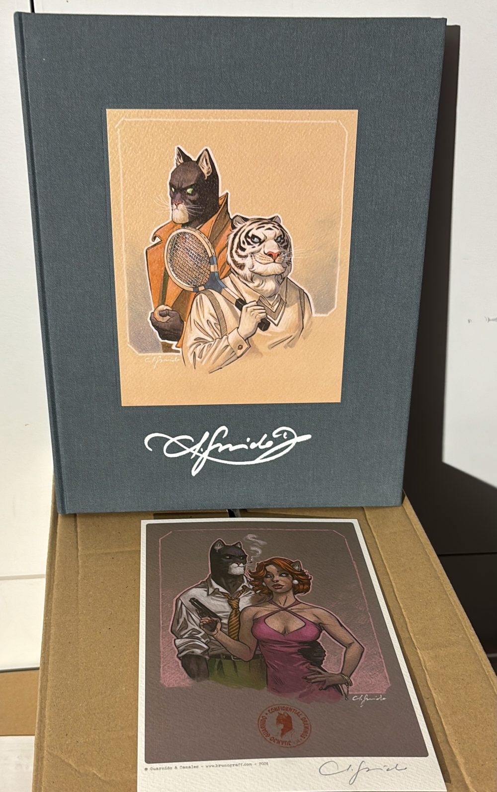 Blacksad Confidential Drawings – Tirage de tête Version Brüsel - 100 exemplaires