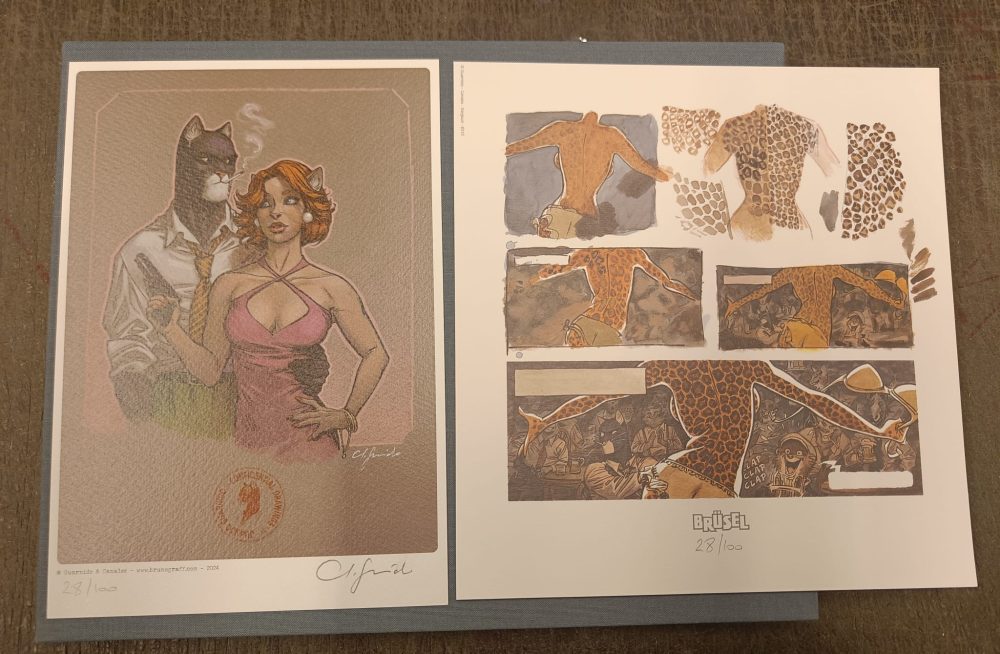 Blacksad Confidential Drawings – Tirage de tête Version Brüsel - 100 exemplaires – Image 4