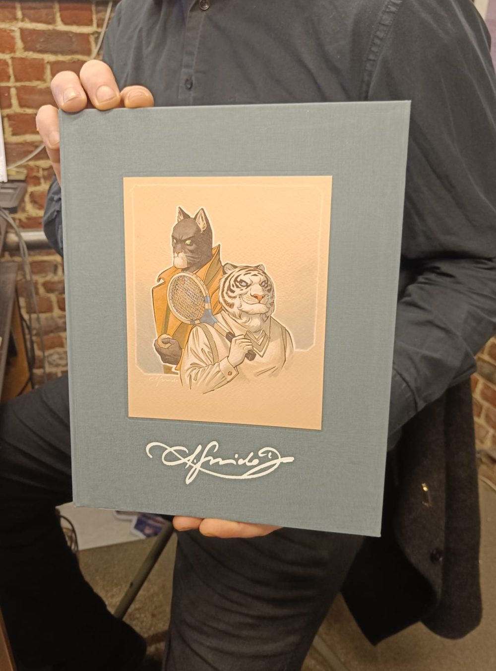 Blacksad Confidential Drawings – Tirage de tête Version Brüsel - 100 exemplaires – Image 3