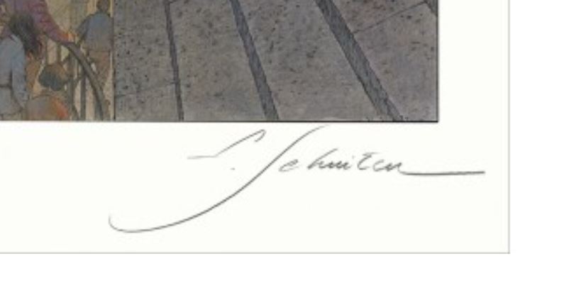Estampe "Périgueux" par François Schuiten - Signée et limitée – Image 2