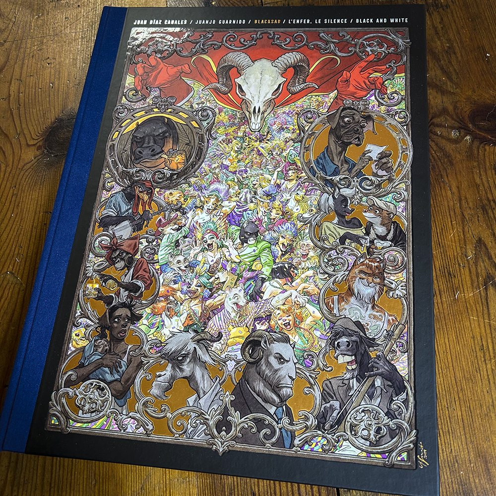 Tirage de luxe Blacksad "L'enfer, le silence" éditions Black&White