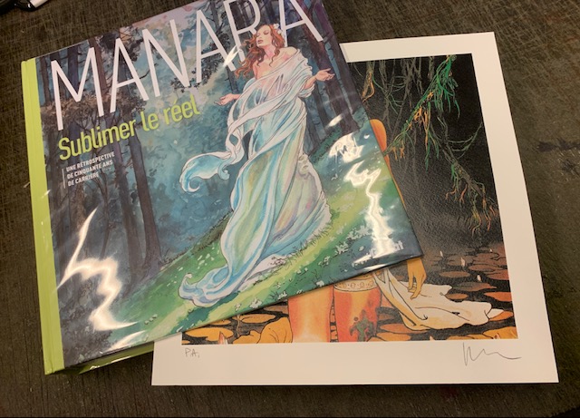 Milo Manara Artbook : Sublimer le Réel - Une rétrospective + Ex-libris signé ! – Image 3