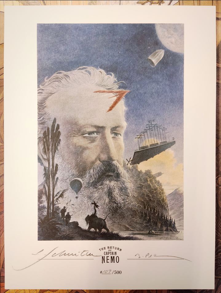 Le Retour du Capitaine Nemo (UK ver. : Return of the Captain Nemo) + Ex-libris exclusif (signé + numéroté) ! - Schuiten – Image 2