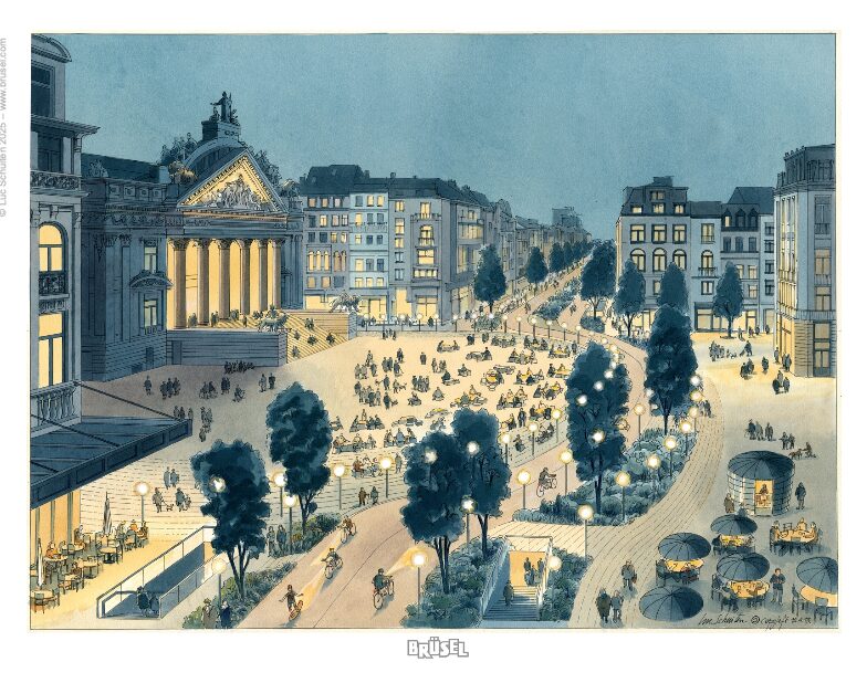 "Un monde désirable" de Luc Schuiten + ex-libris – Image 2