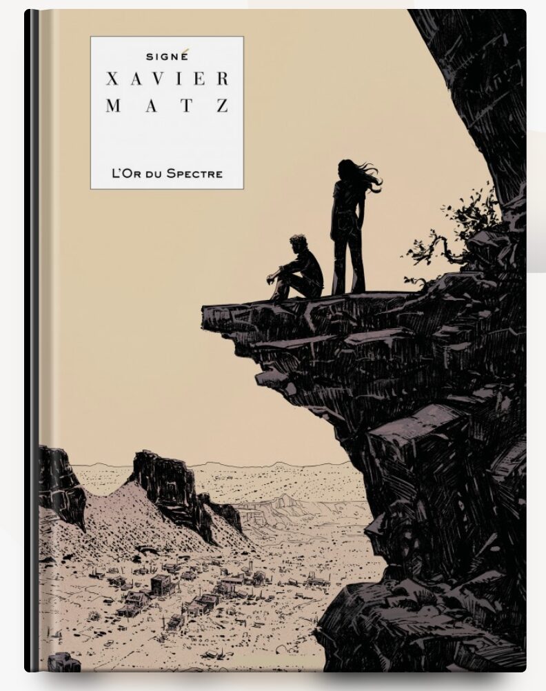 Duo "L'or du spectre" version couleurs + N/B + ex-libris signé offert – Image 3