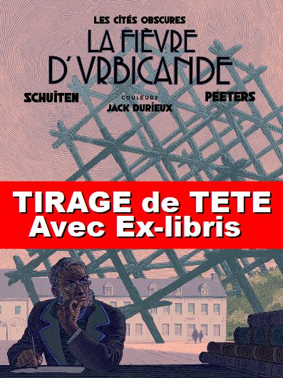 La fièvre d'Urbicande : version 40 ans Jaquette - Version tirage de tête + ex libris Signé 100 ex