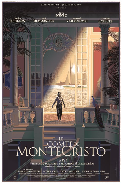 Laurent Durieux Sérigraphie Monte Cristo -Variant Version